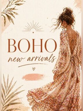 650-699 Boho FREE SHIPPING New Arrivals Congrats! 🌸